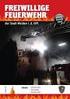 Jahresbericht Freiwillige Feuerwehr Inhaltsverzeichnis. 1. Bericht Wehrleiter Bericht Altersfeuerwehr Bericht Jugendfeuerwehr 6
