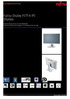 Datenblatt Fujitsu Display P27T-6 IPS Displays