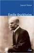 C. Klassiker der Rechtssoziologie. I. Emile Durkheim. Emile Durkheim. Physik der Sitten und des Rechts