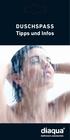 DUSCHSPASS Tipps und Infos