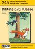 Diktate 5./6. Klasse