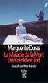 Marguerite Duras. Die Krankheit Tod. (La Maladie de la Mort) Deutsch von PETER HANDKE F 1126