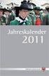 Jahreskalender 2011 der