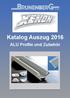 KatalogAuszug2016. ALUProfileundZubehör