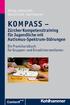KOMPASS Zürcher Kompetenztraining für Jugendliche mit Autismus-Spektrum-Störungen