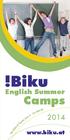 English Summer. Camps.