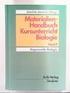 Materialien- Handbuch Kursunterricht Biologie