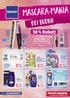 Mascara-Mania. bei BUDNI! 50 % Rabatt 10, 99 2, 79 3,49 1, 29 1,99 1, 19 1,55