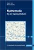 Jürgen Koch Martin Stämpfle. Mathematik. für das Ingenieurstudium. 3., aktualisierte und erweiterte Auflage