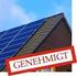 Benötigt man eine Baugenehmigung für die Photovoltaik-Anlage? Ist die Photovoltaik-Anlage als Grunddienstbarkeit eingetragen?