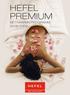 Hefel Premium. Bettwaren Programm 2008/2009