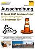 Ausschreibung ADAC Berlin-Brandenburg ADAC Hansa ADAC Weser-Ems ADAC Niedersachsen/Sachsen-Anhalt ADAC Schleswig-Holstein ADAC Ostwestfalen-Lippe