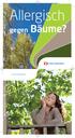 leaflet-arbres-exe:mise en page 1 29/12/08 11:52 Page 2 Allergisch gegen Bäume? Information L Étroit Unlimited 12/ V2