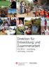 Direktion für Entwicklung und Zusammenarbeit. Die DEZA zuverlässig, nachhaltig, innovativ