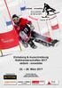 Einladung & Ausschreibung Weltmeisterschaften 2017 skibob - snowbike März Swiss Snow Bike (SSB) Skibob-Club Grächen (SBC)