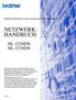 NETZWERKf HANDBUCH HL-5250DN HL-5270DN. Ethernet-PrintServer mit integriertem Multiprotokoll