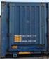 Technische Spezifikation Stahl-Container Typ S Stand Januar 2011