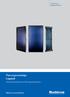 Solartechnik Ausgabe 2016/06. Planungsunterlage Logasol. Warmwasserbereitung und Heizungsunterstützung. Wärme ist unser Element