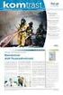 Merkblatt Empfehlung für den Feuerwehreinsatz bei Biogasanlagen