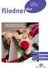 fliedner plus Fliedner Klinik Stuttgart feierte Eröffnung mit Humor und Tiefgang 2. Jahrgang November 2014 Ausgabe 4/2014 Theodor Fliedner Stiftung