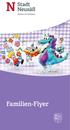 Familien-Flyer. Freizeitmöglichkeiten