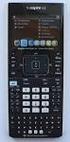 Der Taschenrechner CAS: TI Inspire (Texas Instruments)
