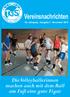 Vereinsnachrichten. 64. Jahrgang. Ausgabe 3. November Die Volleyballerinnen machen auch mit dem Ball am Fuß eine gute Figur