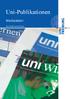 Uni-Publikationen. Mediadaten. Albert-Ludwigs-Universität Freiburg