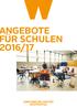 NGEBOTE ÜR SCHULEN 016/17