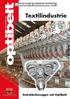 Produkte & Anwendungen. Textilindustrie. Antriebslösungen mit Optibelt