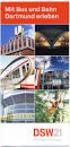 Mit Bus und Bahn Dortmund erleben
