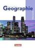 Geographie. 3. Schuljahr Oberstufe
