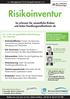 Risikoinventur. So erfassen Sie wesentliche Risiken und leiten Handlungsmaßnahmen ab. Hoher Lernerfolg durch begrenzte Teilnehmerzahl!