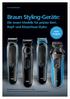 Braun Styling-Geräte: Die neuen Modelle für präzise Bart-, Kopf- und Körperhaar-Styles.
