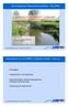 Die Europäische Wasserahmenrichtlinie EG WRRL. Informationen zum Stand der Umsetzung in Sachsen-Anhalt