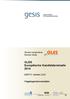 GLES Europäische Kandidatenstudie ZA5717, Version Fragebogendokumentation