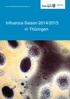 Influenza-Saison 2014/2015 in Thüringen