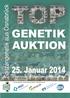 Spitzengenetik aus Osnabrück GENETIK AUKTION. 25. Januar Mit freundlicher Unterstützung unserer Hauptsponsoren: