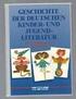 Geschichte der deutschen Kinderund Jugendliteratur