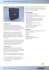BOSE PANARAY LT 9400 Mid-/High-Frequency Lautsprecher TECHNISCHES DATENBLATT. 1 of 8. Professional Systems Division BOSE. Produkt-highlights