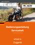 Bedienungsanleitung Serviceheft