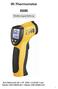 IR-Thermometer. Bedienungsanleitung. ELV Elektronik AG PF 1000 D Leer Telefon 0491/ Telefax 0491/