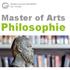 Master of Arts. Philosophie