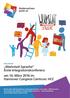 EINLADUNG Werkstatt Sprache Erste Integrationskonferenz am 16. März 2016 im Hannover Congress Centrum: HCC