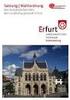 Richtlinie der Landeshauptstadt Erfurt zur kommunalen Kulturförderung vom 04. November 2015