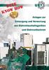Anlagen zur Entsorgung und Verwertung von Elektrohaushaltsgeräten und Elektronikschrott