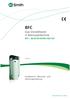 BFC. Gas-Vorratsheizer in Brennwerttechnik BFC - 28/30/50/60/80/100/120. Installations-, Benutzer- und Wartungsanleitung. Innovation has a name.