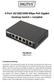 4-Port 10/100/1000 Mbps PoE Gigabit Desktop Switch + 1xUplink