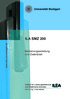 ILA SMZ 200. Bedienungsanleitung und Datenblatt.  Institut für Leistungselektronik und Elektrische Antriebe