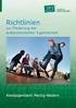 Richtlinie. zur. Förderung von Vereinen. und. sonstigen förderwürdigen Gruppierungen. der. Marktgemeinde Philippsthal (Werra)